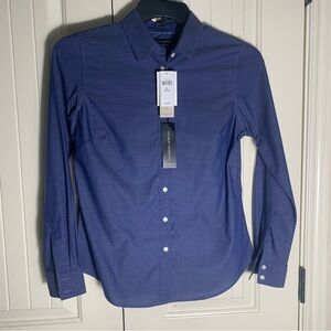 Banana Republic Classic Blue Button-Down Shirt